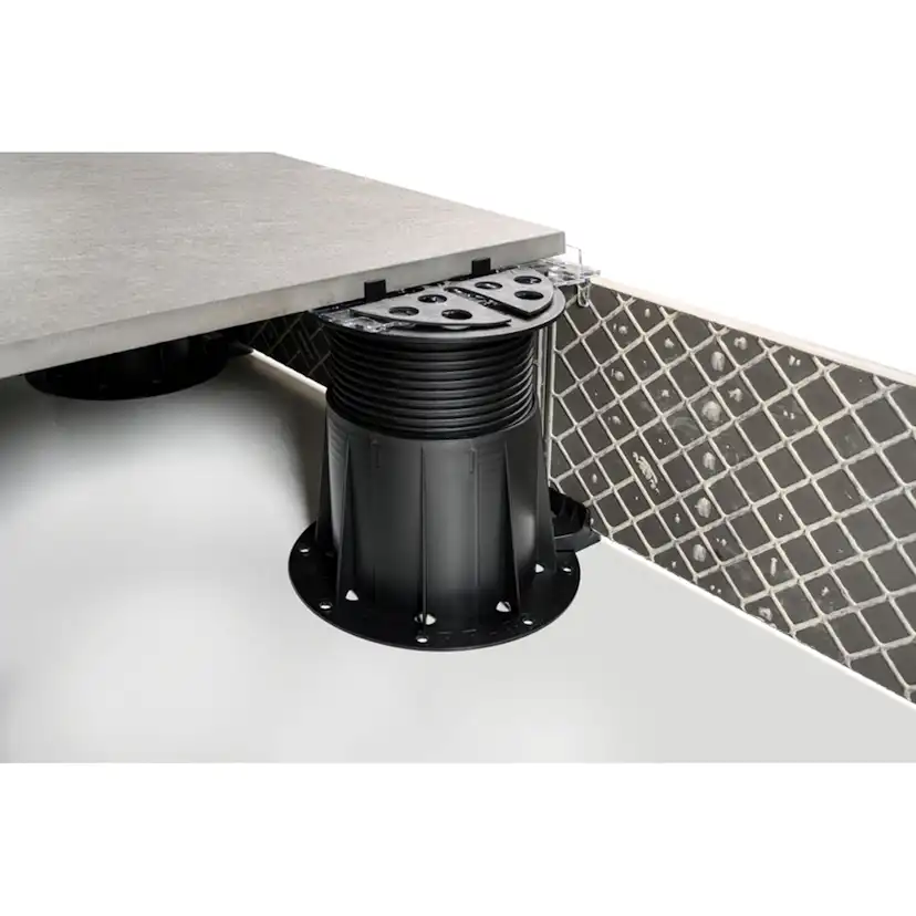 Sockelfäste Tebo PB-End Plast